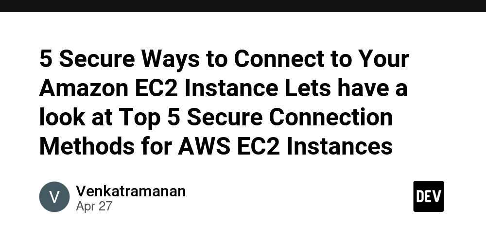 5 Secure Ways to Connect to Your Amazon EC2 Instance Lets have a look at Top 5 Secure Connection Methods for AWS EC2 Instances