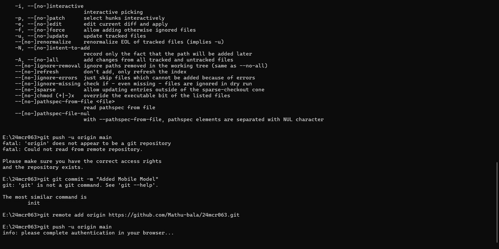 git comment