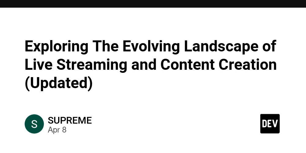 Exploring The Evolving Landscape of Live Streaming and Content Creation (Updated)