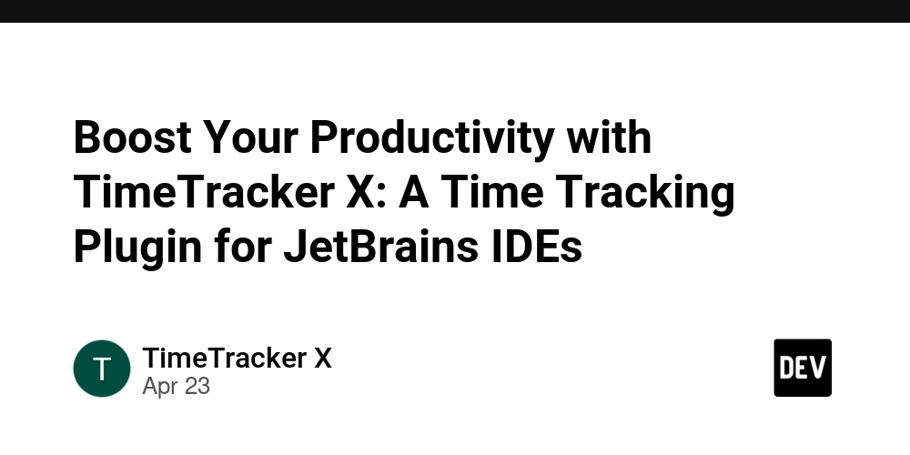 Boost Your Productivity with TimeTracker X: A Time Tracking Plugin for JetBrains IDEs