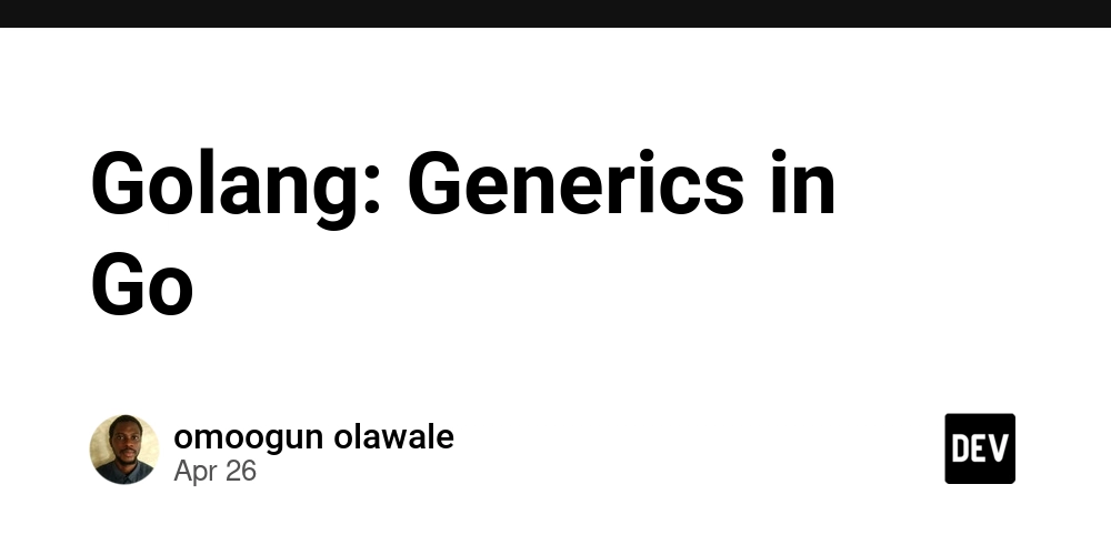 Golang: Generics in Go