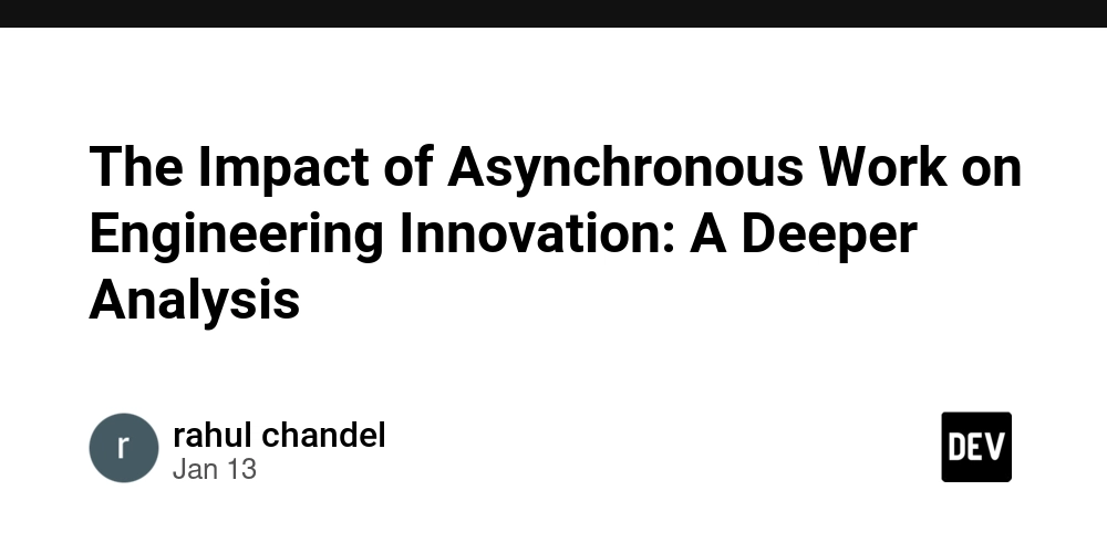 The Impact of Asynchronous Work on Engineering Innovation: A Deeper Analysis