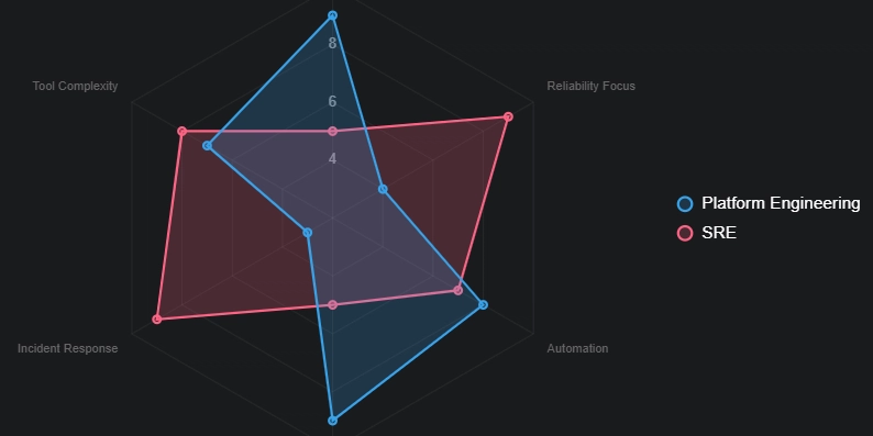 Platform Engineering vs Site reliability Engineering (SRE)