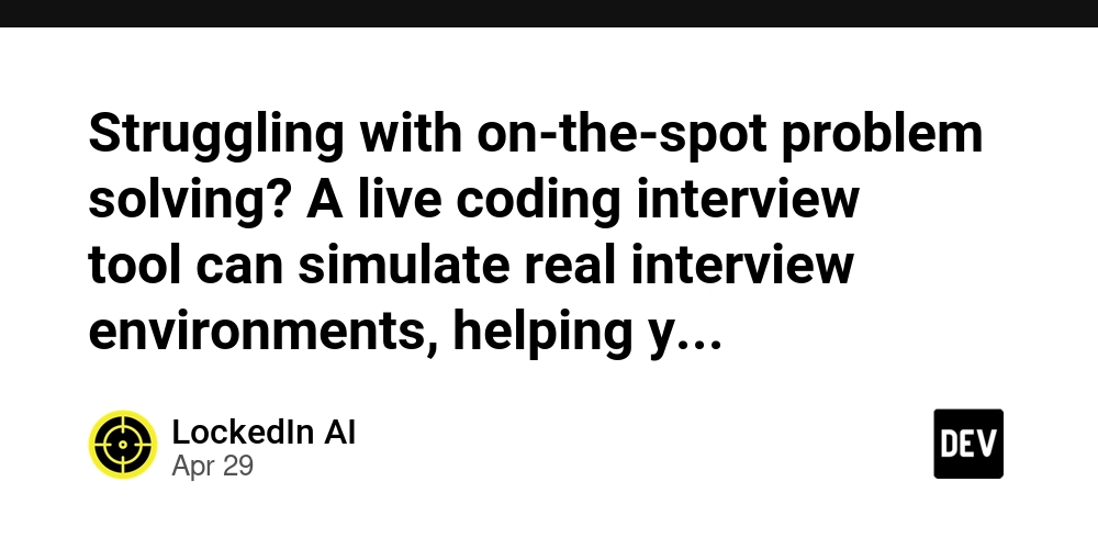 Struggling with on-the-spot problem solving? A live coding interview tool can simulate real interview environments, helping you practice coding challenges in real time, get feedback instantly, and boost your confidence before the big day!
