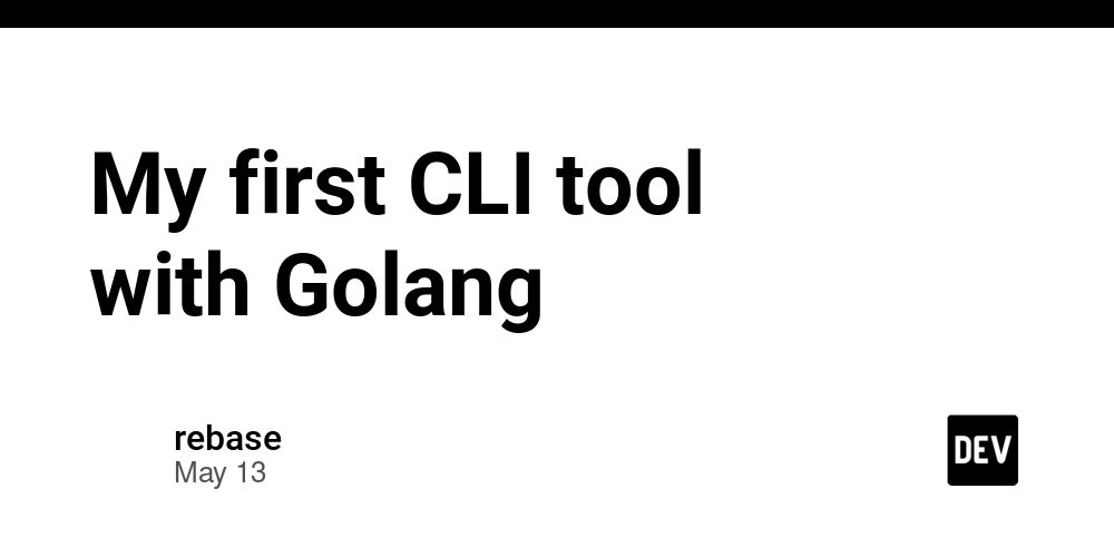 My first CLI tool with Golang