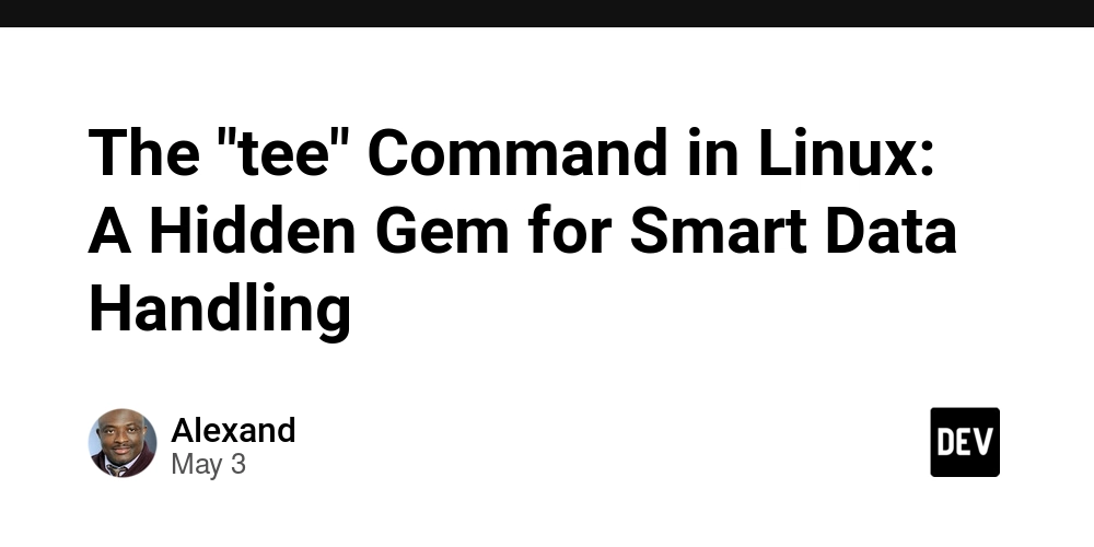 The "tee" Command in Linux: A Hidden Gem for Smart Data Handling