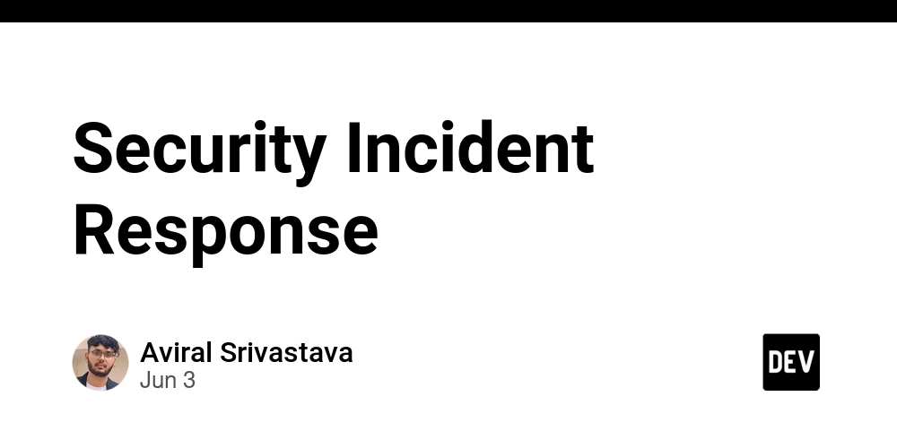 Security Incident Response