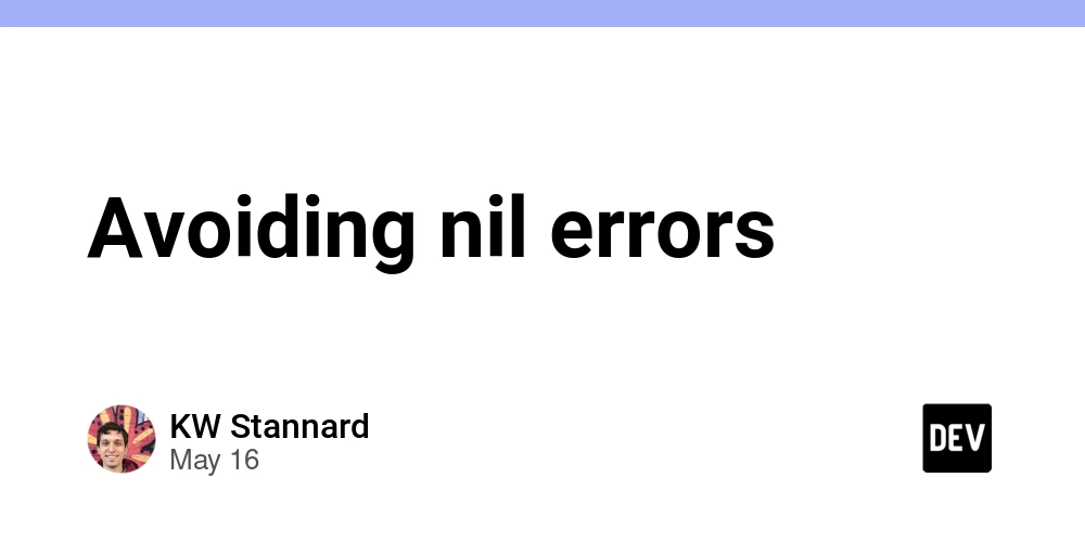 Avoiding nil errors