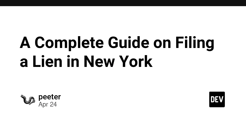 A Complete Guide on Filing a Lien in New York