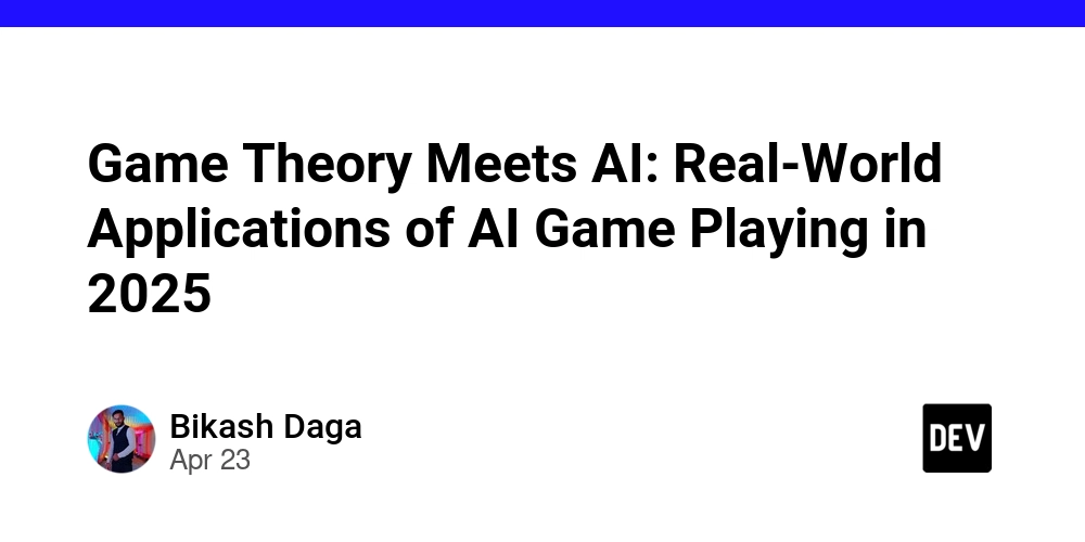 Game Theory Meets AI: Real-World Applications of AI Game Playing in 2025