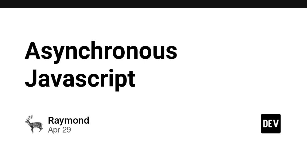 Asynchronous Javascript