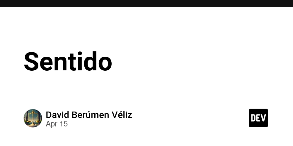 Sentido