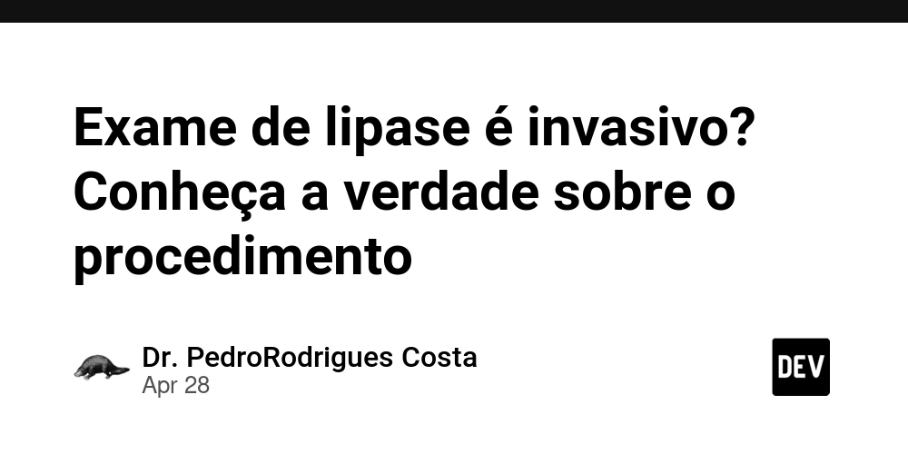 Exame de lipase é invasivo? Conheça a verdade sobre o procedimento