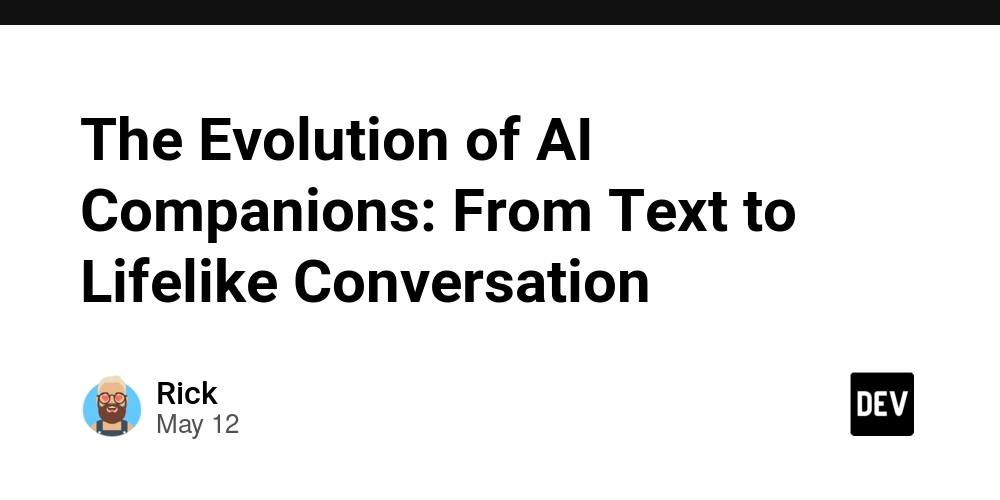 The Evolution of AI Companions: From Text to Lifelike Conversation