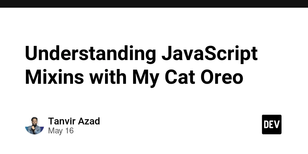 Understanding JavaScript Mixins with My Cat Oreo