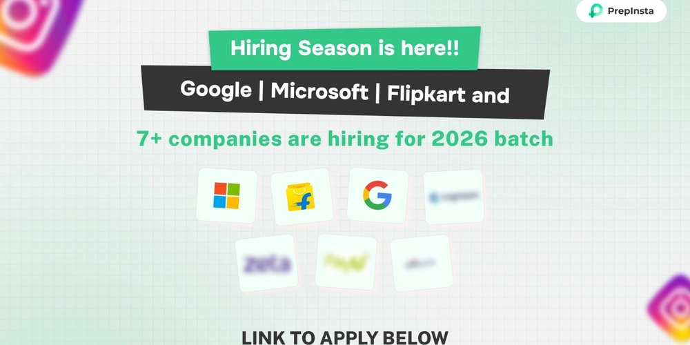 Hiring Season is Here: Top Companies Are Hiring for 2026 Batch Graduates!
