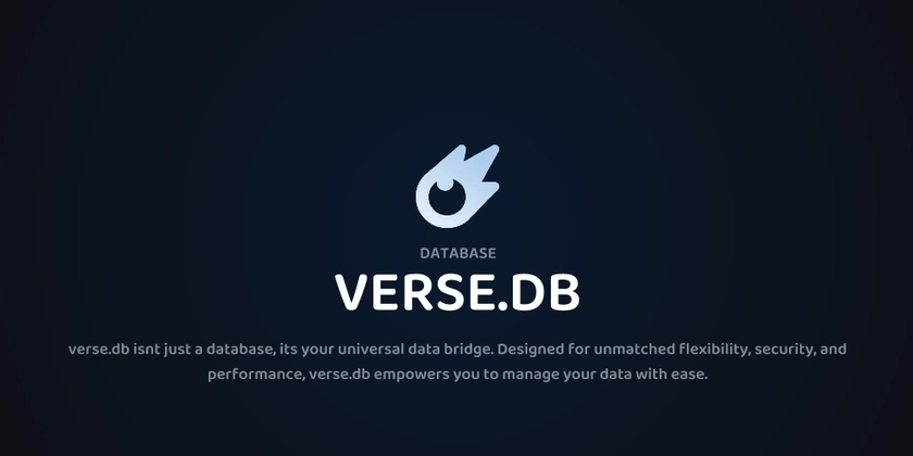 VERSE.DB V3 (ANNOUNCEMENT)