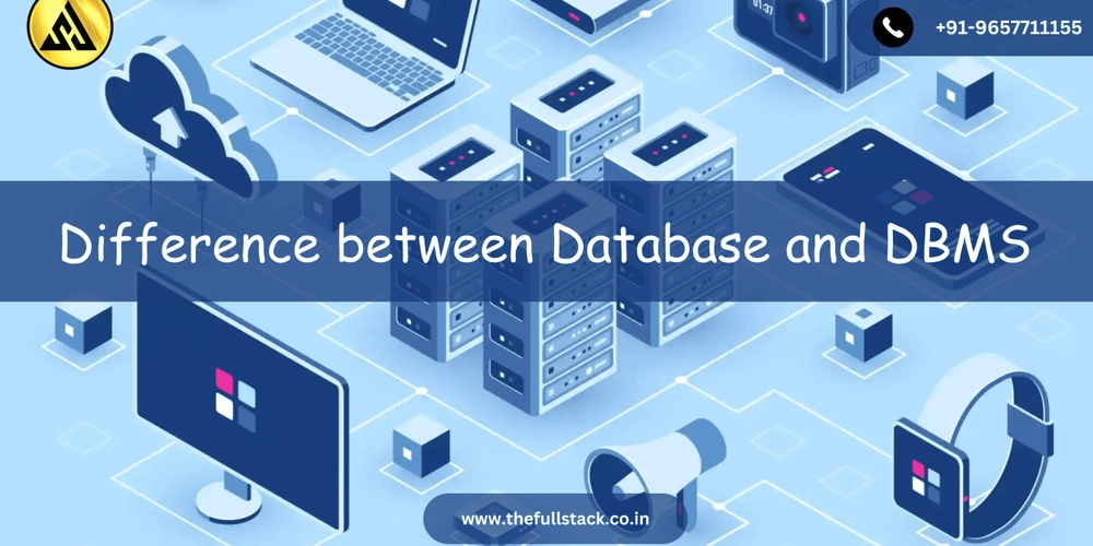 Difference between Database and DBMS