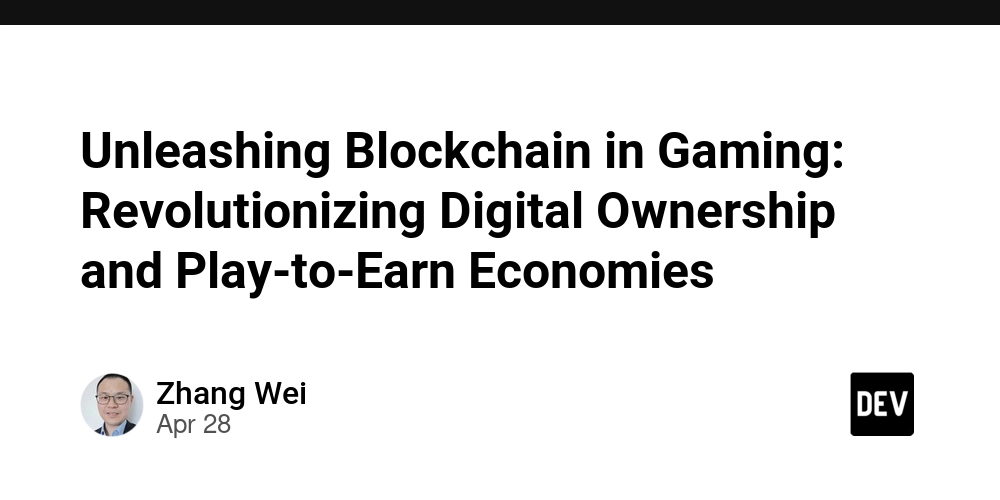 Unleashing Blockchain in Gaming: Revolutionizing Digital Ownership and Play-to-Earn Economies