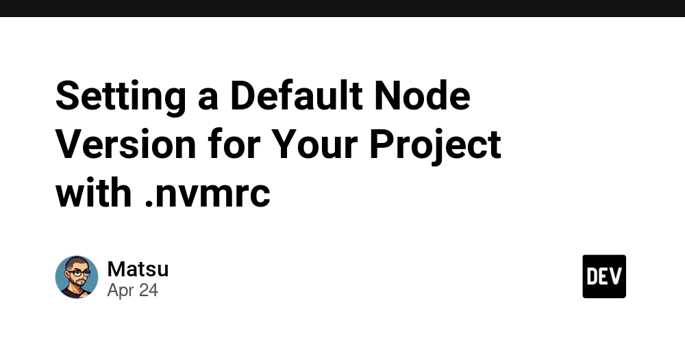Setting a Default Node Version for Your Project with .nvmrc