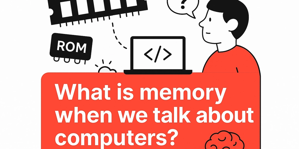 What is memory when we talk about computers?