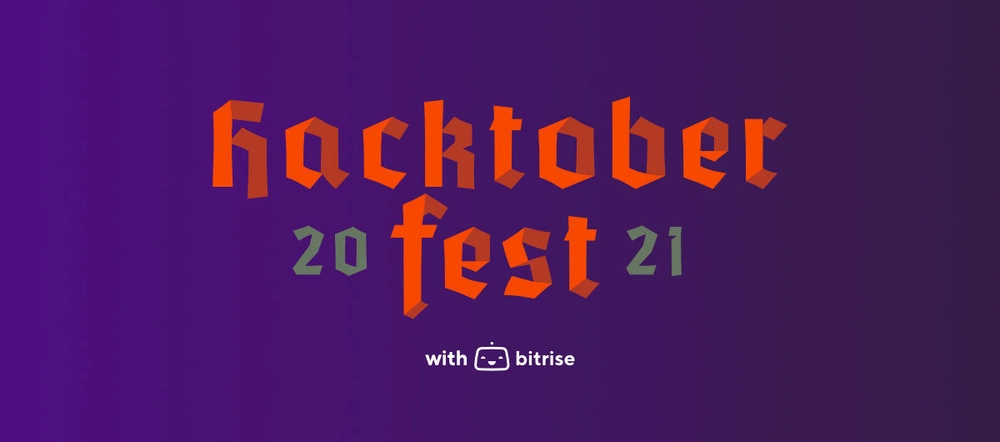Cover image for Hacktoberfest 2021 at Bitrise: Join us and win awesome swag!