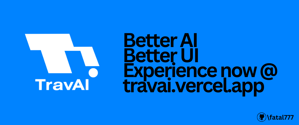 Cover image for TravAI: AI-Powered Travel Planning with KendoReact