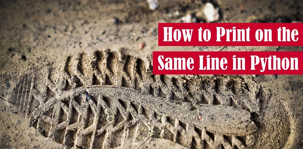 Cover image for How to Print on the Same Line in Python: Print and Write