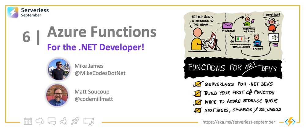 Cover image for 06. Functions for .NET Devs