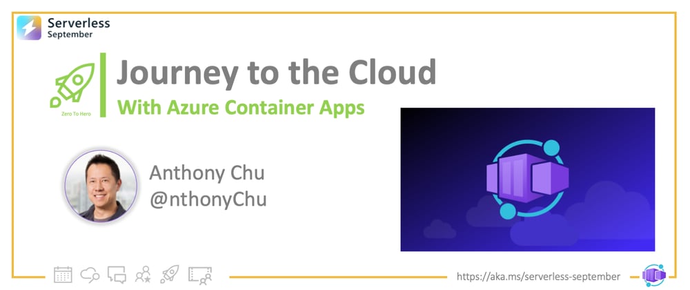 Cover image for 🚀 | Journey to the Cloud With ACA