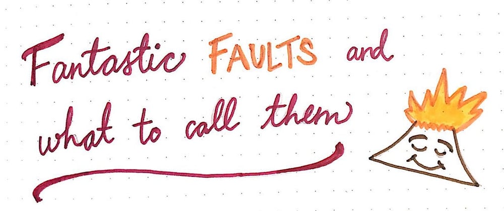 Cover image for Fantastic Faults and What to Call Them