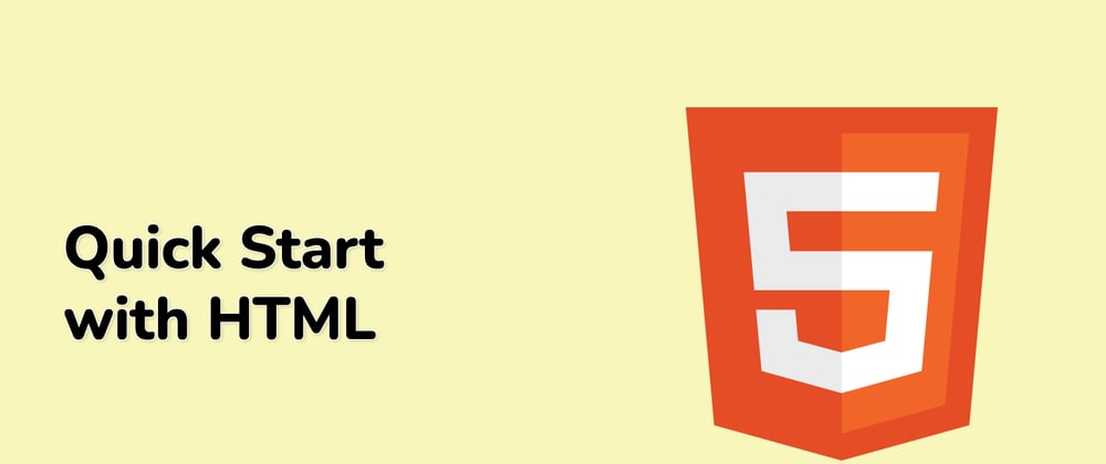 Cover image for Recommended Course: Quick Start with HTML