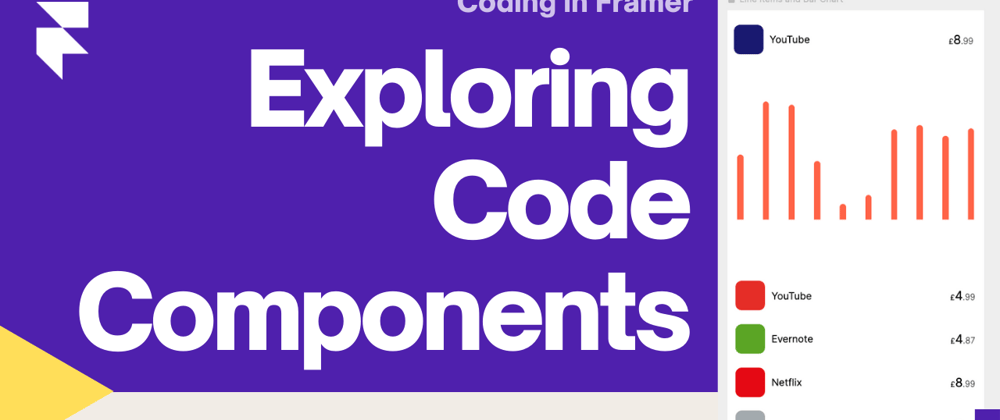 Cover image for First Code Component in Framer Web