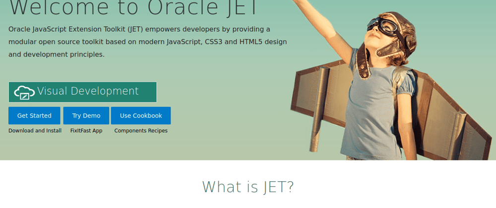 Cover image for "just spend 2 hrs with @oraclejet and lets talk again" !