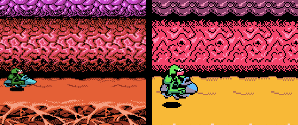 Cover image for Creating the Scrolling Background Effect from Battletoads