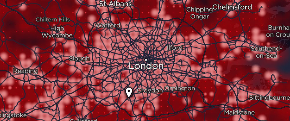 Cover image for mobile coverage maps for O2, EE & Vodafone