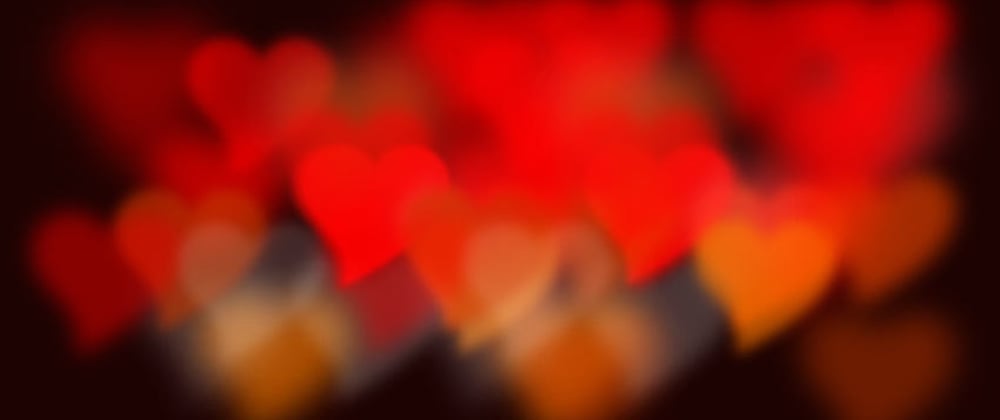 Cover image for Heart Shape Bokeh CSS Effect