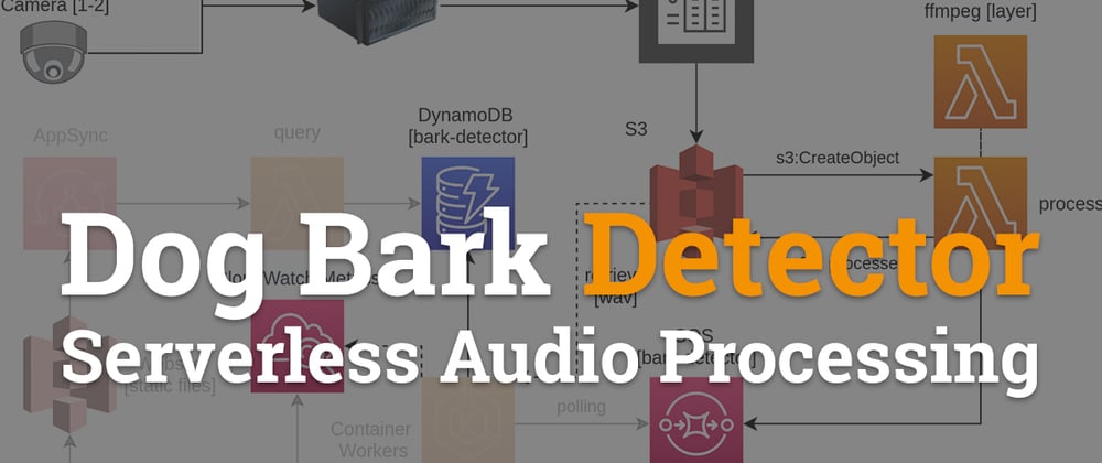 Cover image for Dog Bark Detector - Serverless Audio Processing