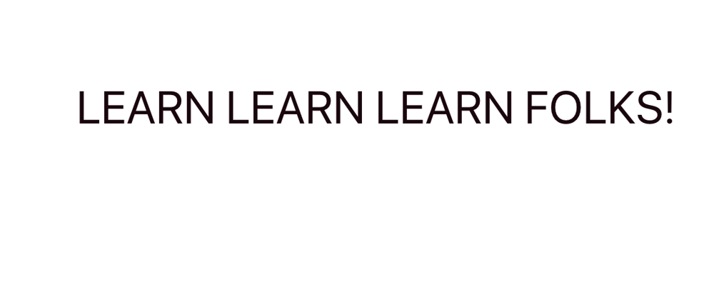 Cover image for July 10th, 2020: What did you learn this week?