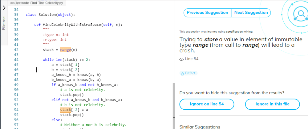 Cover image for DeepCode's Top Findings #13: Writing Immutable Objects in Python