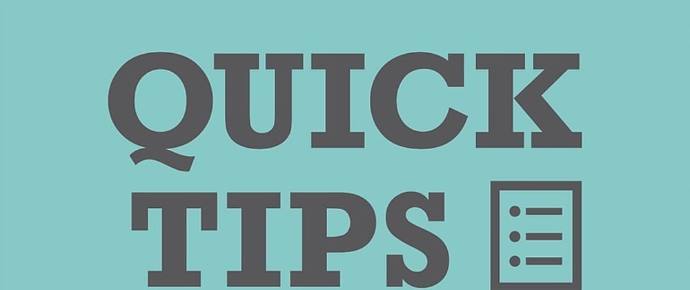 Cover image for Introducing The QuickTip Series