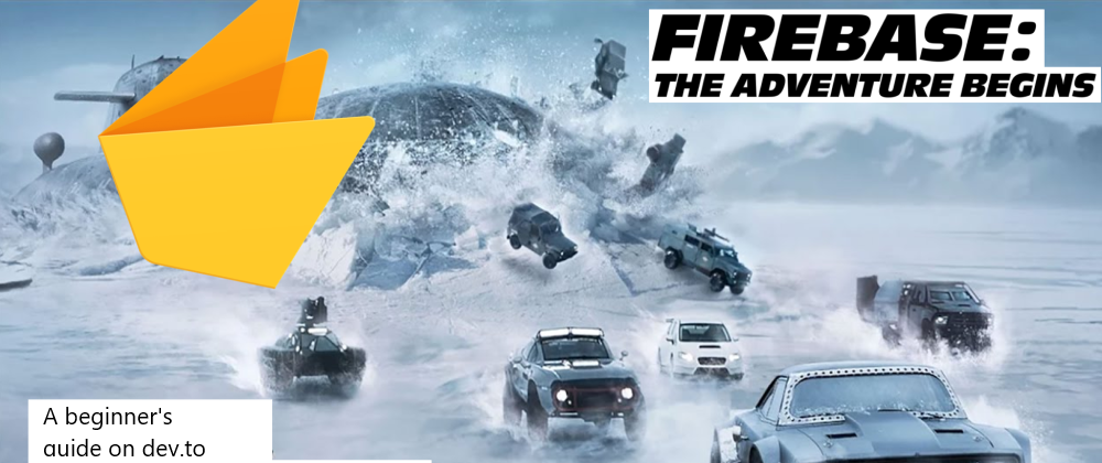 Cover image for Apprehensive of Firebase? Me too. Let's get started together.