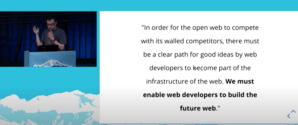 Cover image for #30DaysOfCJS: Enabling Web Developers to Build the Future of the Web