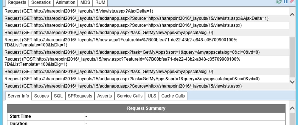 Easy Debugging with Developer Dashboard in SharePoint