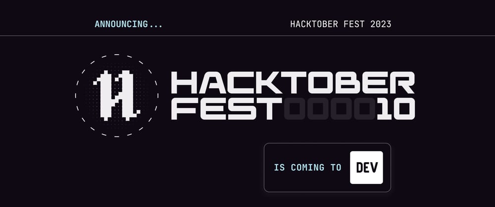 Cover image for Hacktoberfest 2023: Sneak Peek at Badges & What's to Come