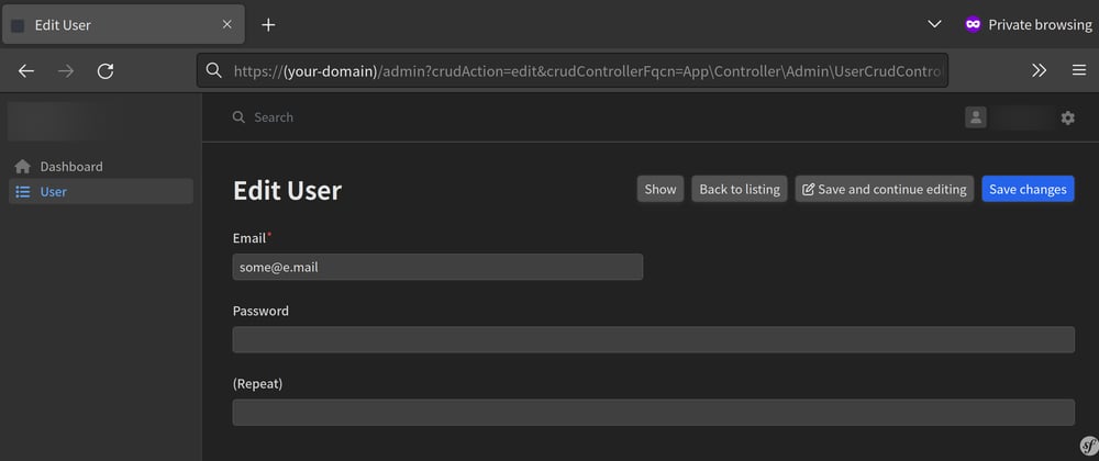 Cover image for Symfony 6 and EasyAdmin 4: Admin Panel for User Management System