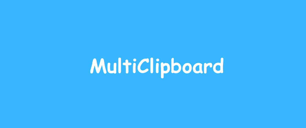 Cover image for Multi Clipboard