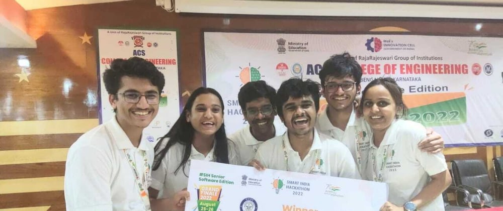 Cover image for Smart India Hackathon 22 winners