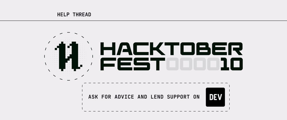 Cover image for Hacktoberfest 2023 Help Thread: Your Community Hub!