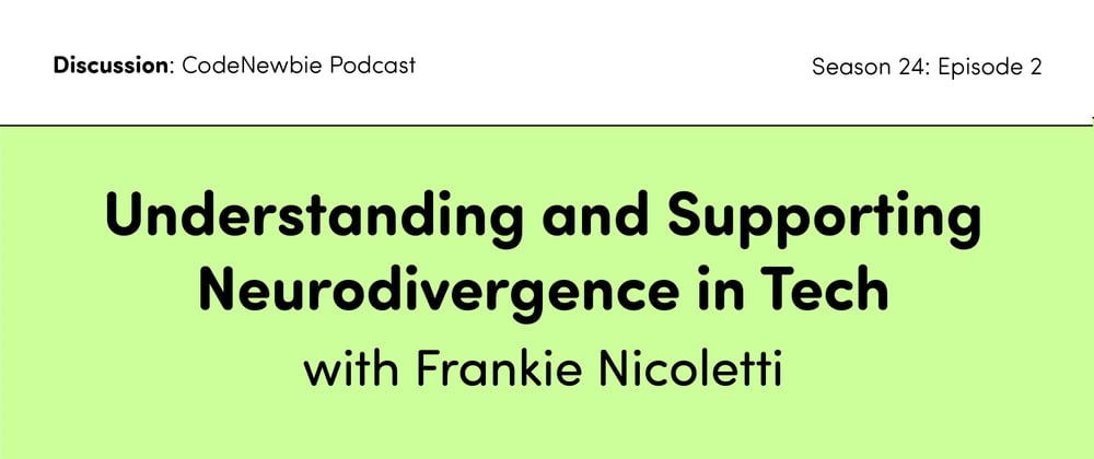 Cover image for What are workplace accommodations and how can I help my employees feel supported?: CodeNewbie Podcast